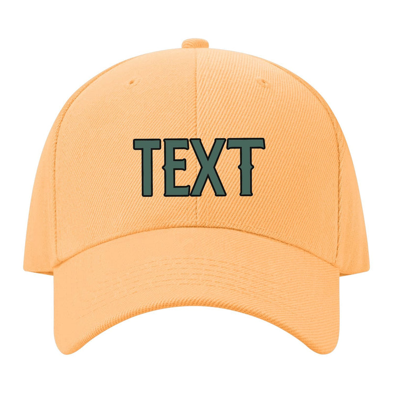 Custom Peach Powder Slate Gray Hat 30B21727
