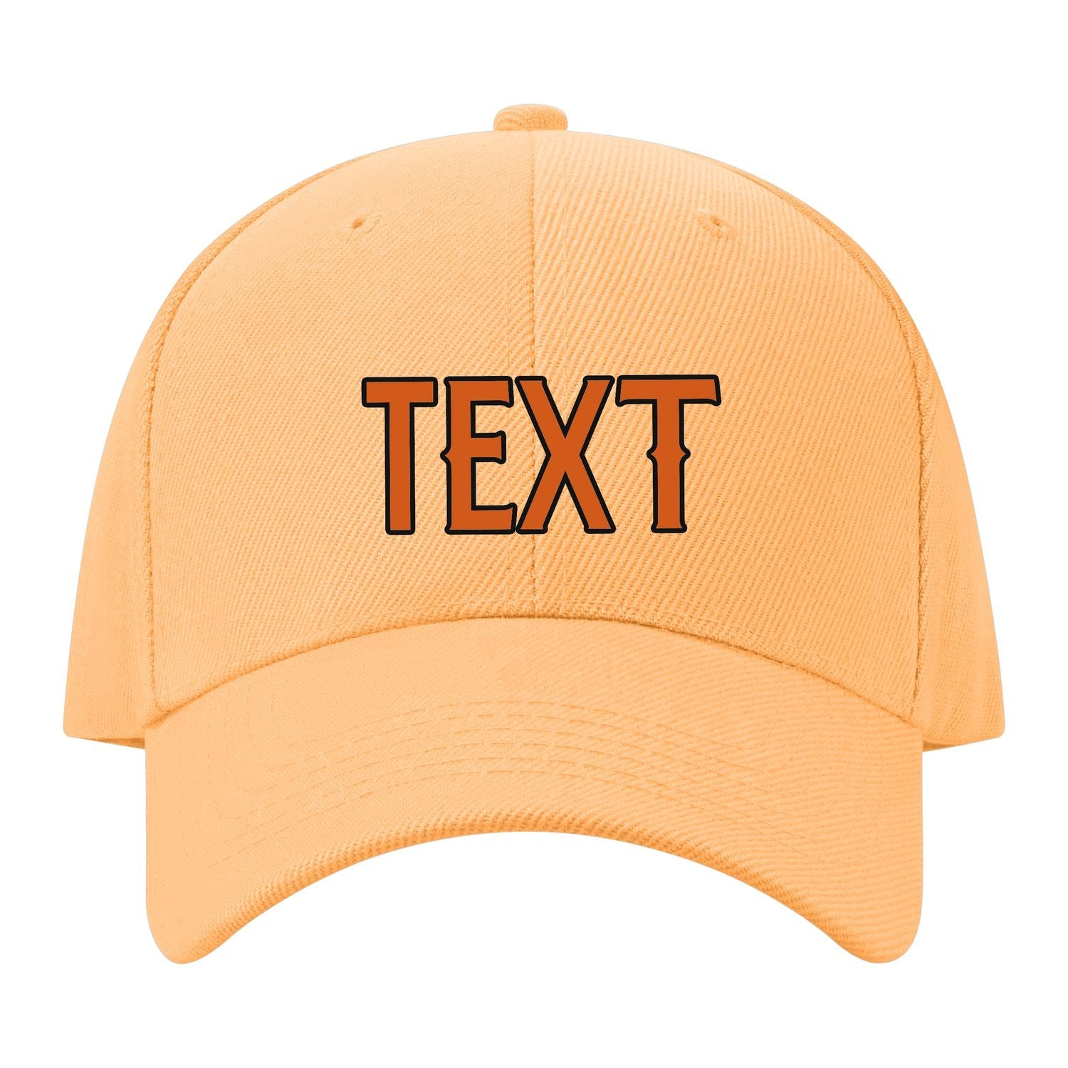 Custom Peach Powder Blue Green Hat 30B21728