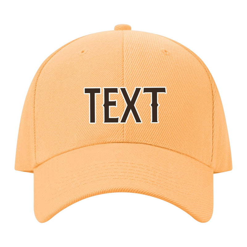 Custom Peach Powder Black Hat 30B21801
