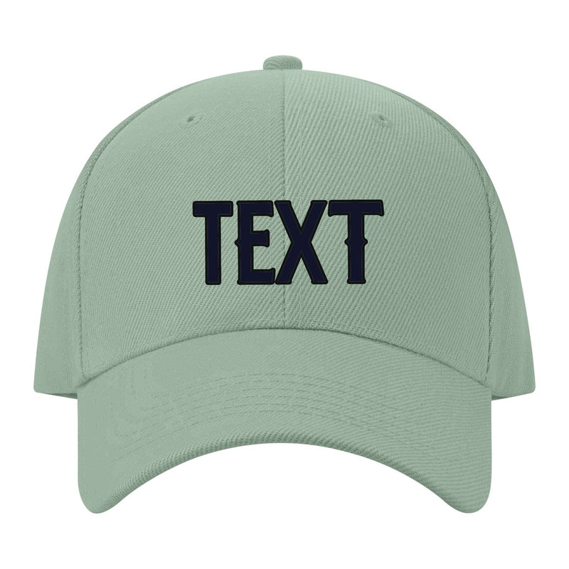Custom Ash Green Pale Peach Hat 32B21711