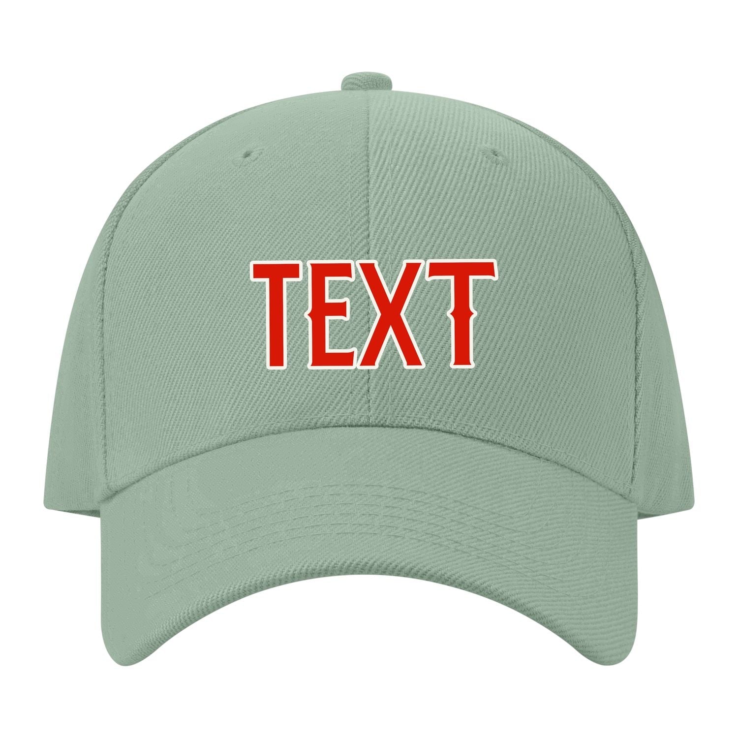 Custom Ash Green Lavender Gray Hat 32B21812