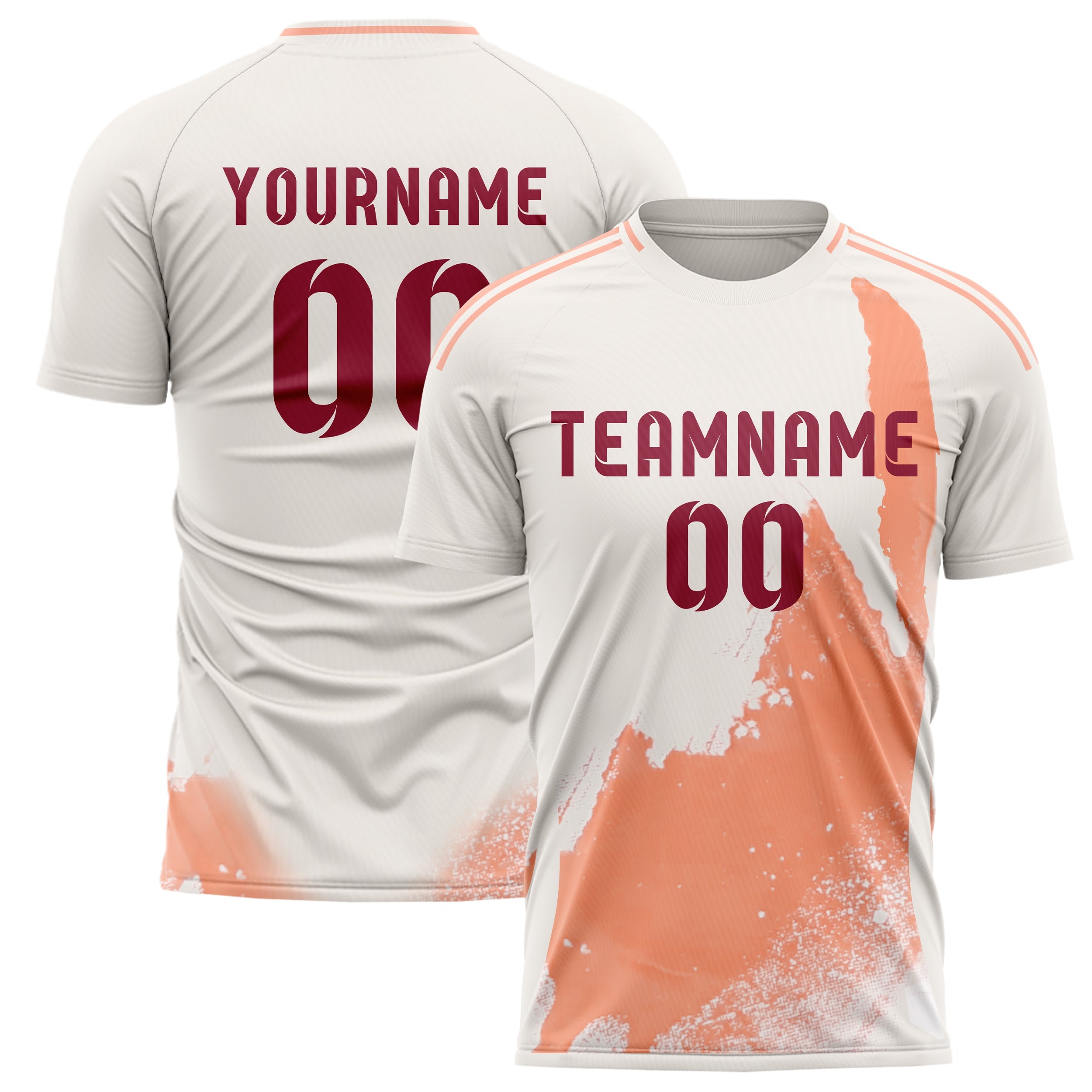 Tiber River Away Inspired Jersey - Custom Name, Number & Logo