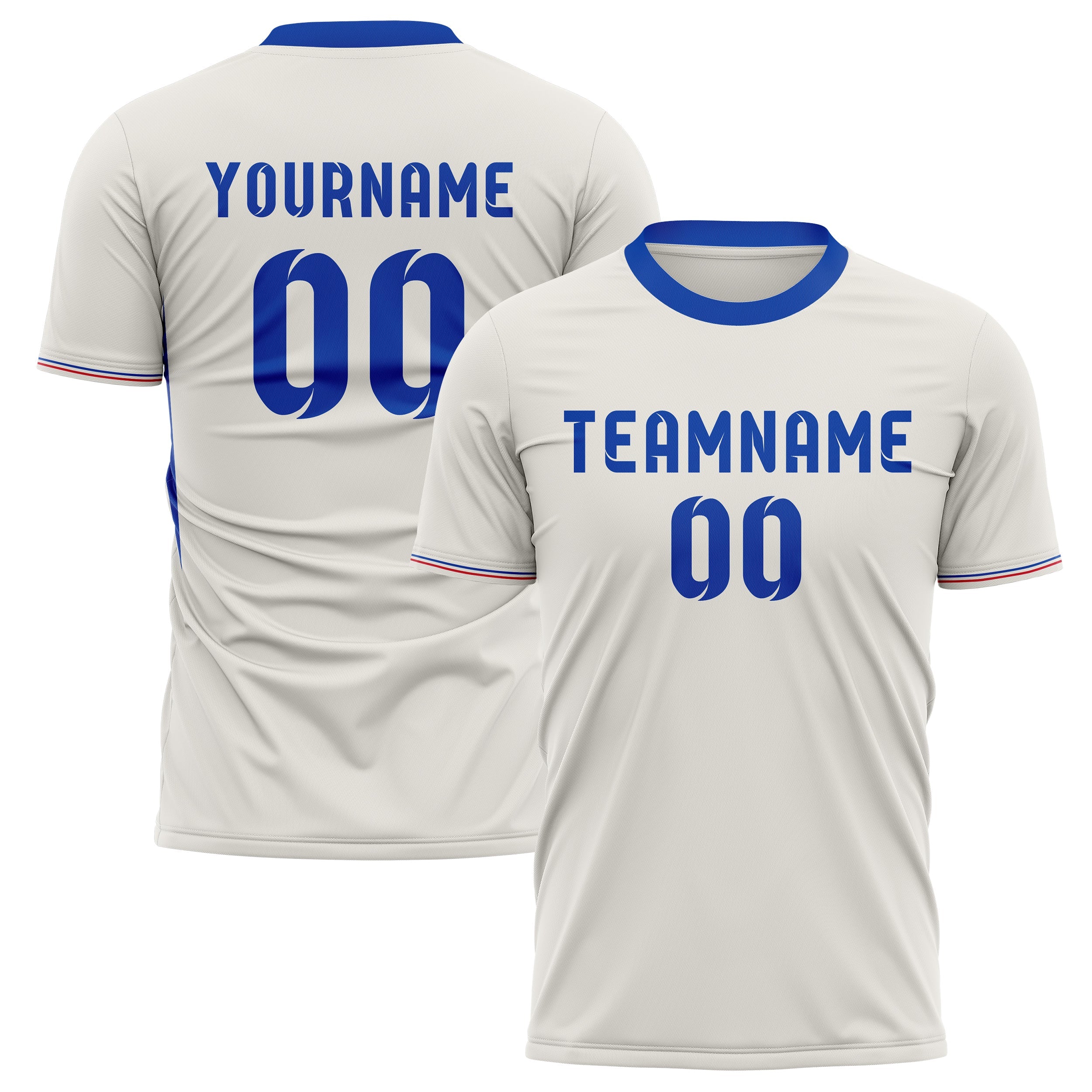France Away Look Football Jersey – Custom Name, Number & Logo