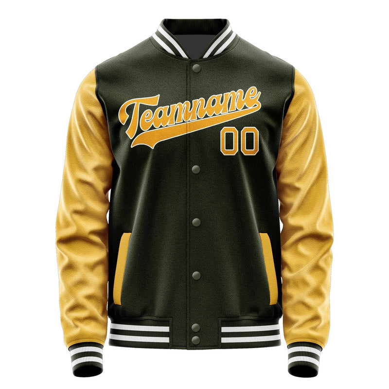 Custom Olive Yellow Jacket JA0202190218B31819