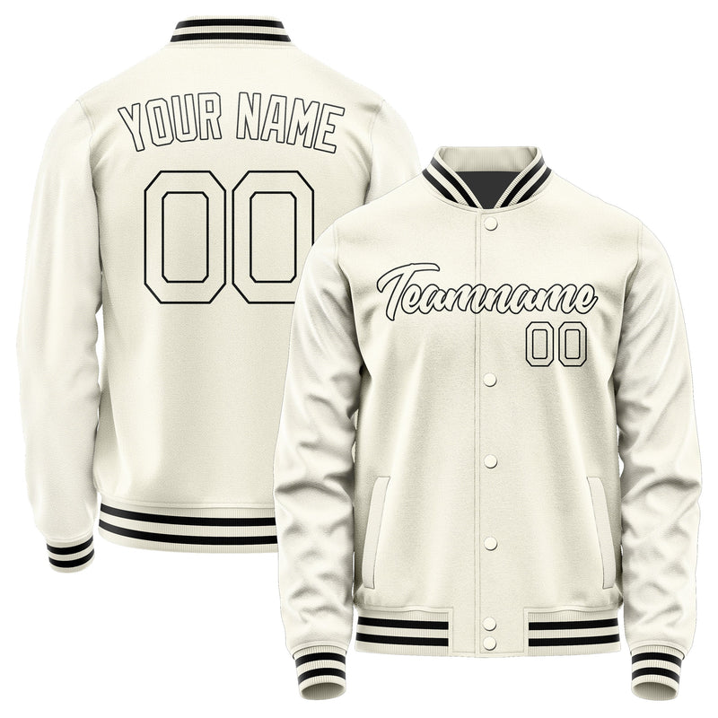 Custom Cream Cream Jacket JA0303030317B21703