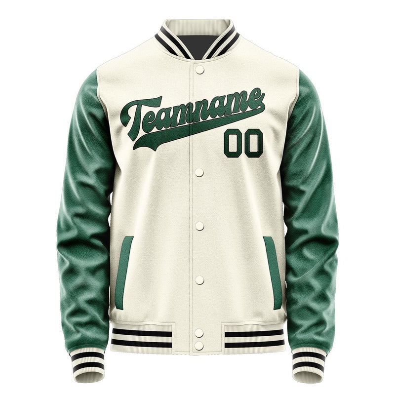 Custom Cream Green Jacket JA0303050317B31705