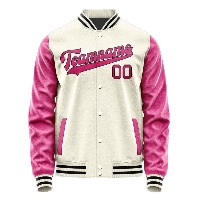 Custom Cream Pink Jacket JA0303130317B31713
