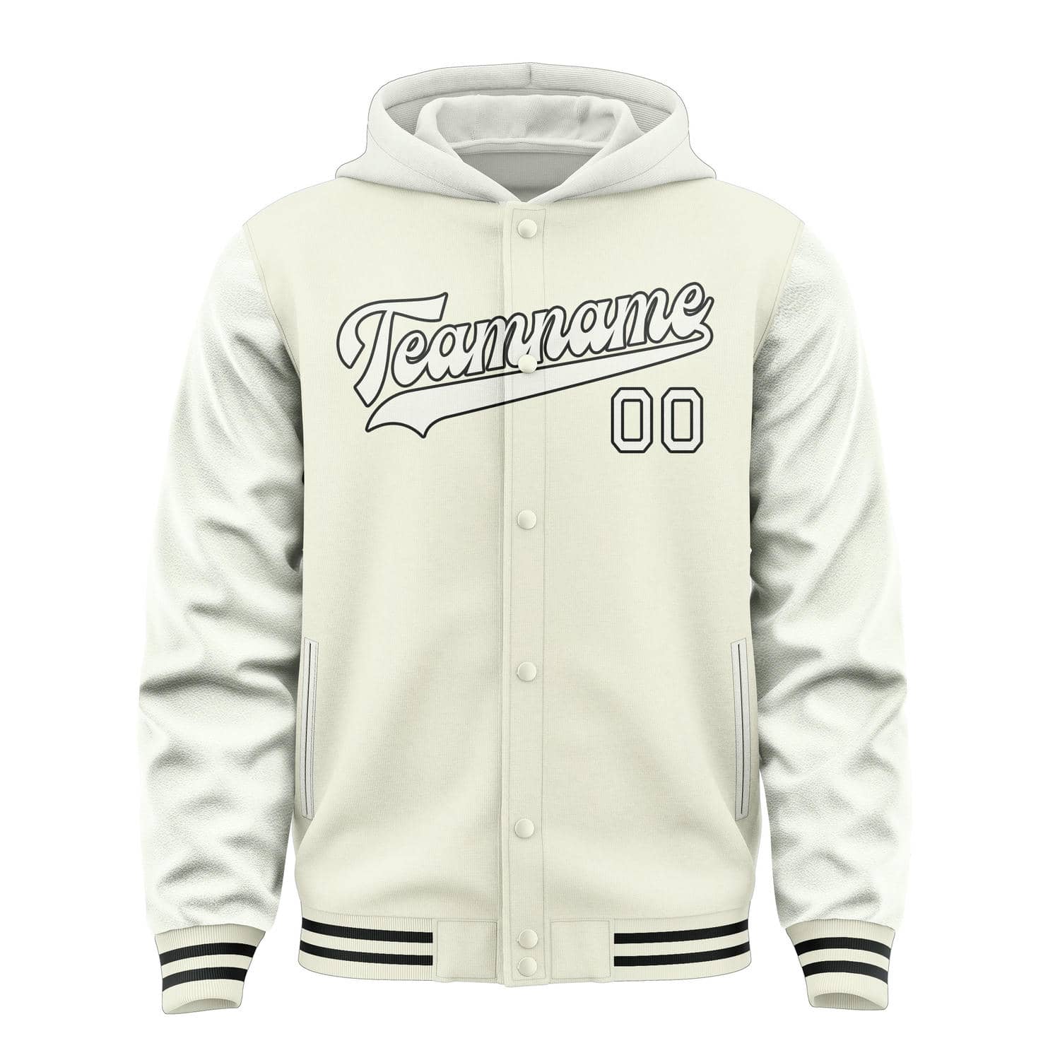 Custom Cream White Jacket