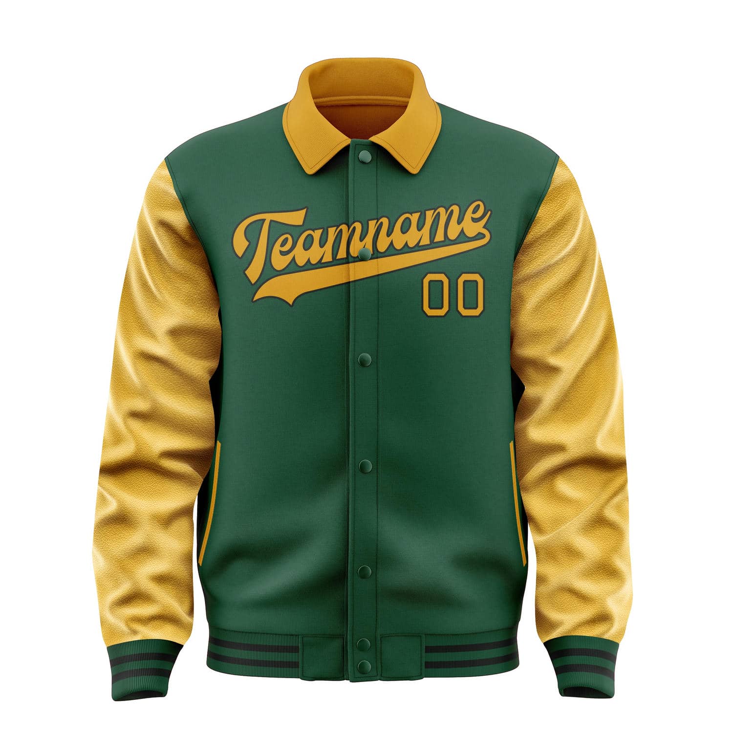 Custom Green Yellow Jacket