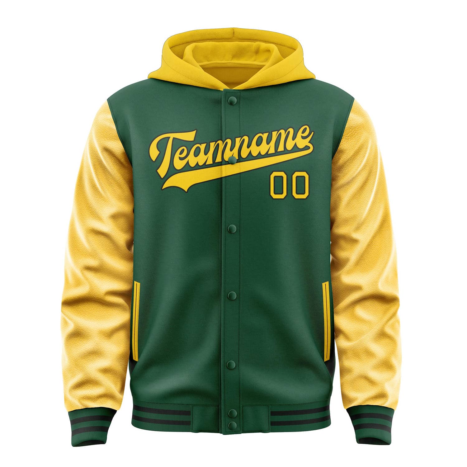 Custom Green Gold Jacket