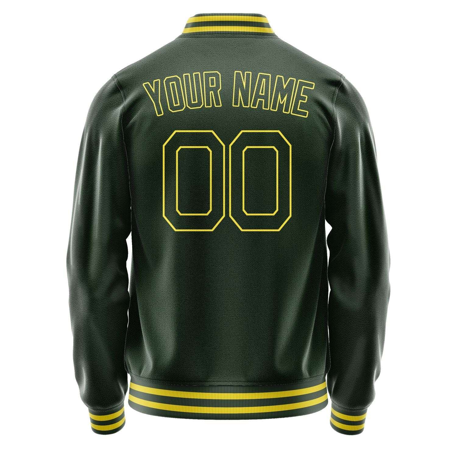 Custom Dark Green Dark Green Jacket JA0606060626B22606