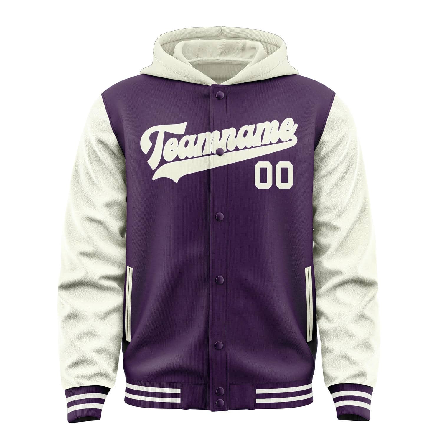 Custom Purple Cream Jacket