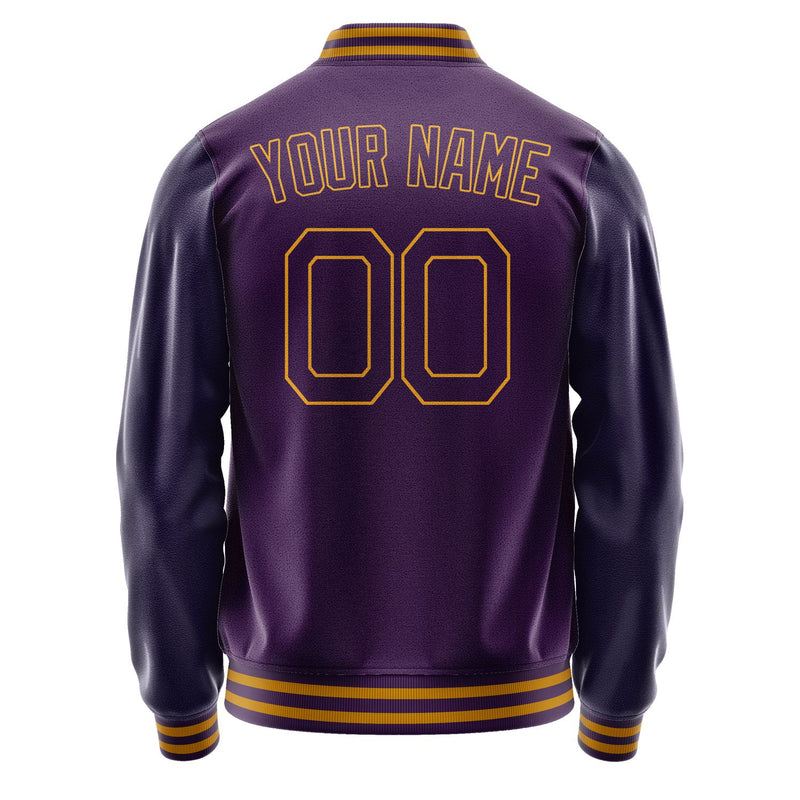 Custom Purple Purple Jacket JA0707070718B21807