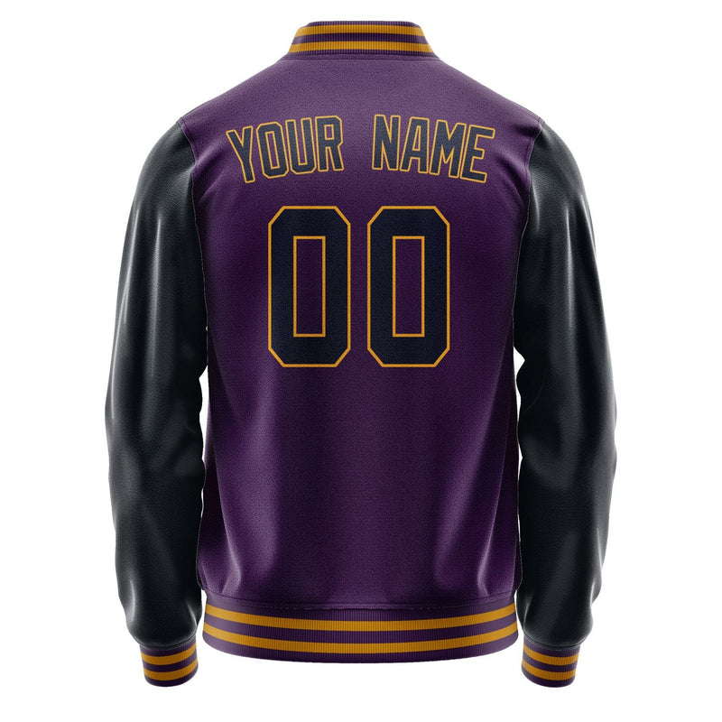 Custom Purple Navy Jacket JA0707110719B31911