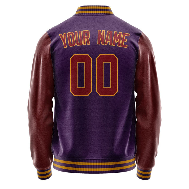 Custom Purple Crimson Red Jacket JA0707150719B31915