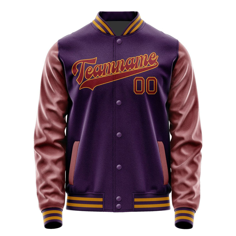 Custom Purple Crimson Red Jacket JA0707150719B31915
