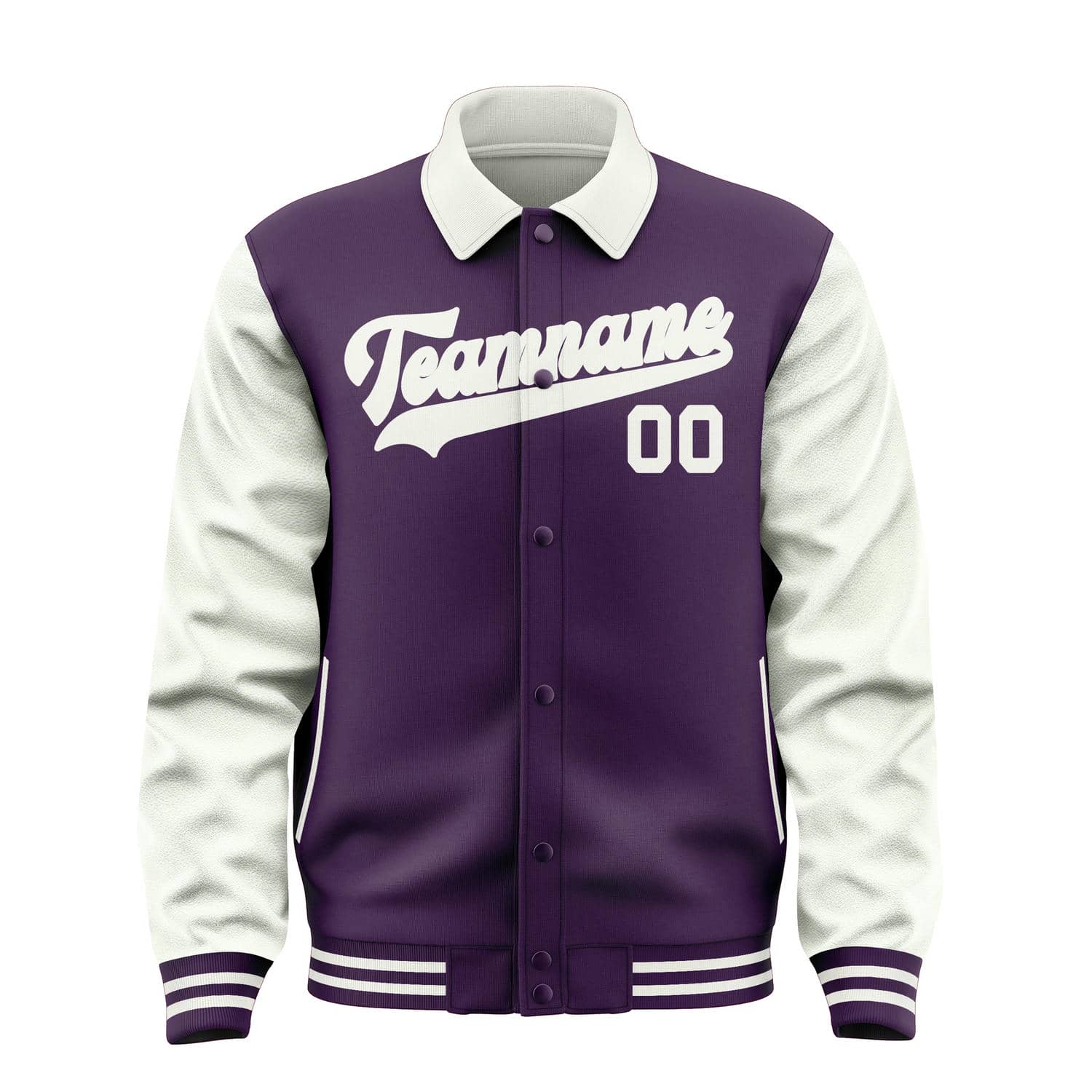 Custom Purple White Jacket