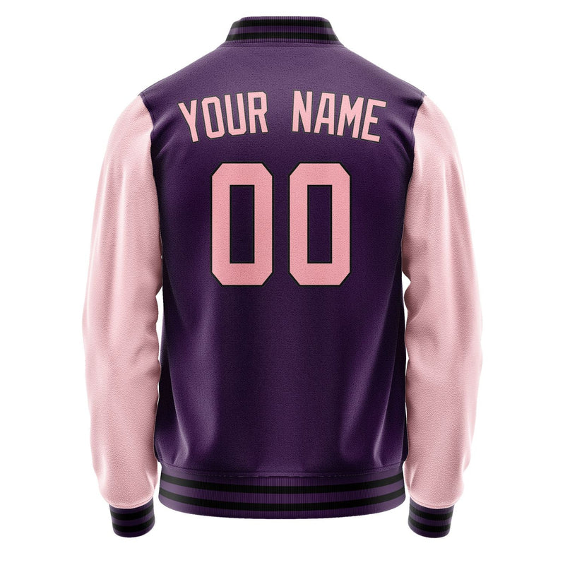 Custom Purple Light Pink Jacket JA0707210717B31721