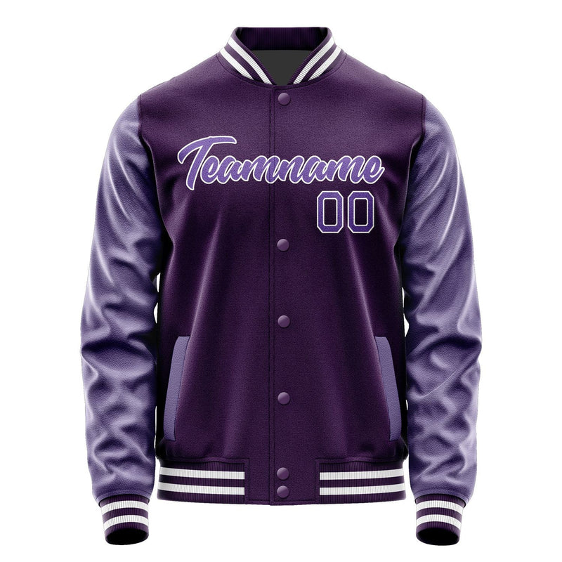 Custom Purple Light Purple Jacket JA0707230717B21723