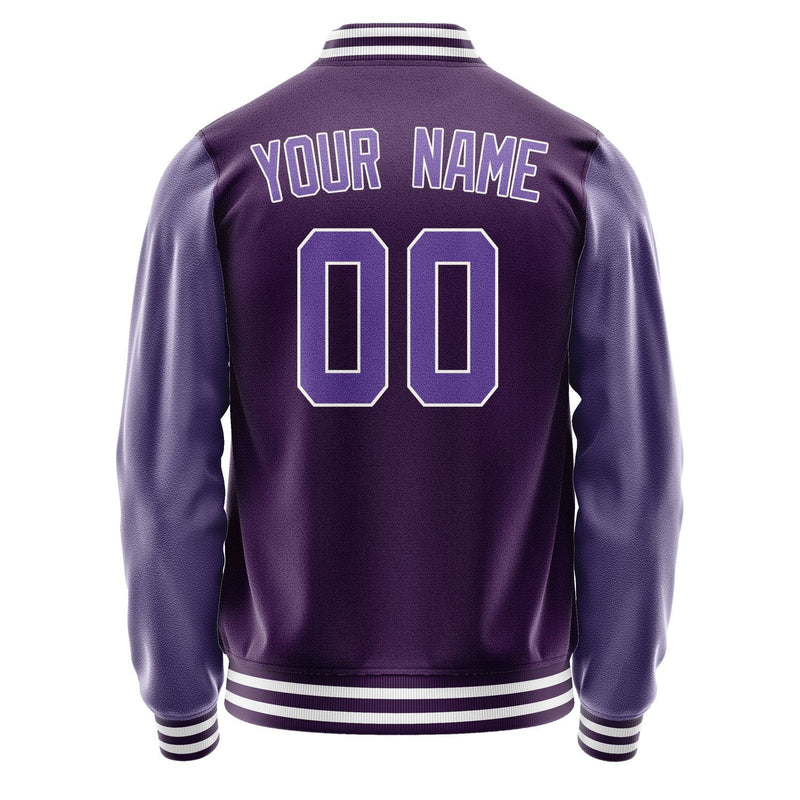 Custom Purple Light Purple Jacket JA0707230718B31823