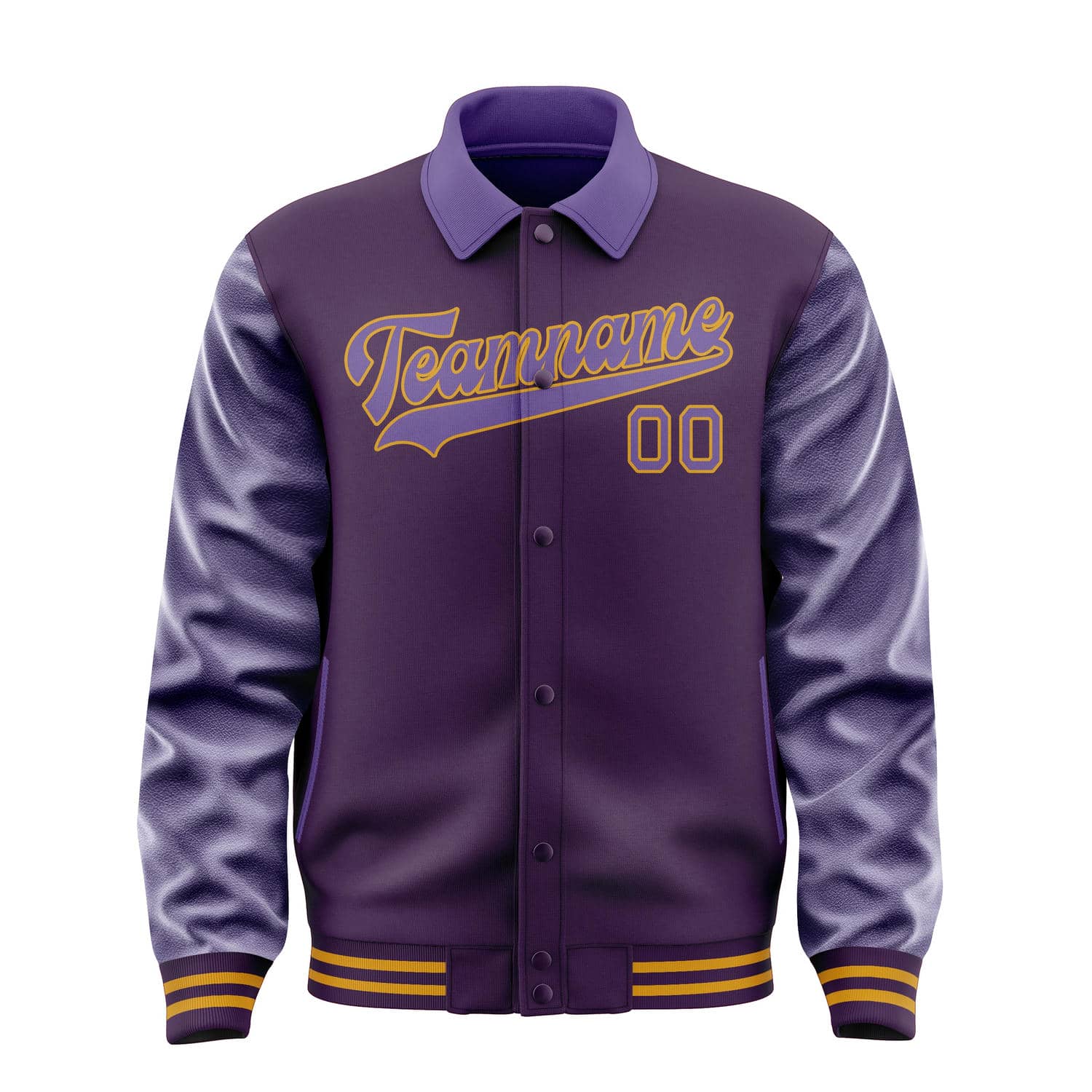 Custom Purple Light Purple Jacket