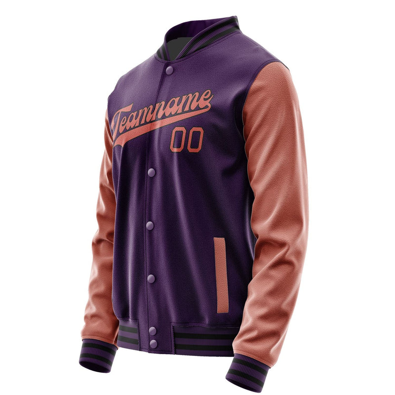 Custom Purple Copper Rose Jacket JA0707290717B31729