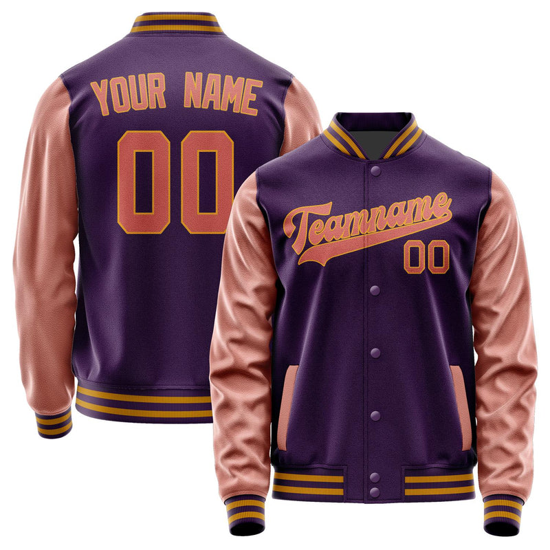 Custom Purple Copper Rose Jacket JA0707290719B31929