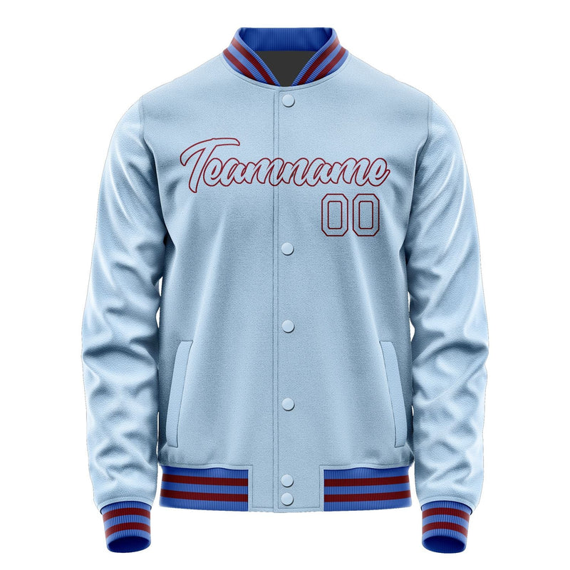 Custom Light Blue Light Blue Jacket JA0808080915B21508