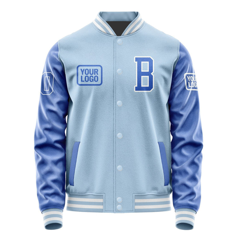 Custom Light Blue Sky Blue Jacket JA080809081818090918