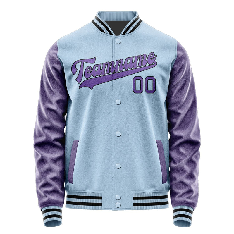 Custom Light Blue Light Purple Jacket JA0808230817B31723
