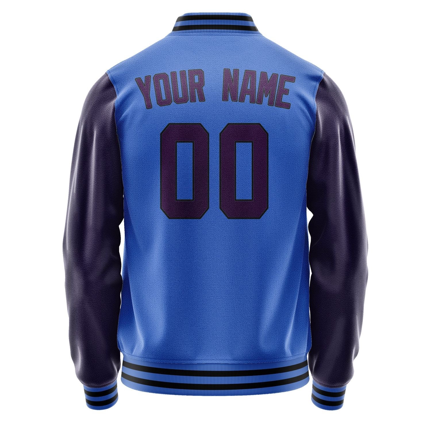 Custom Sky Blue Purple Jacket JA0909070917B31707