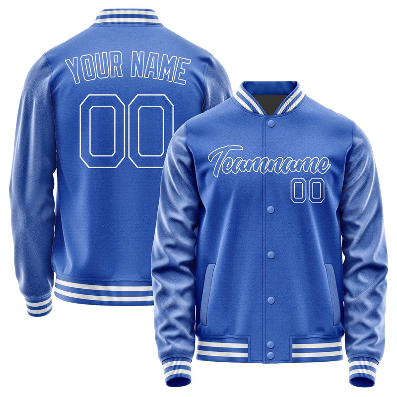 Custom Sky Blue Sky Blue Jacket JA0909090918B21809