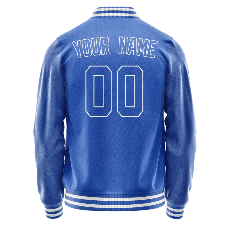 Custom Sky Blue Sky Blue Jacket JA0909090918B31809