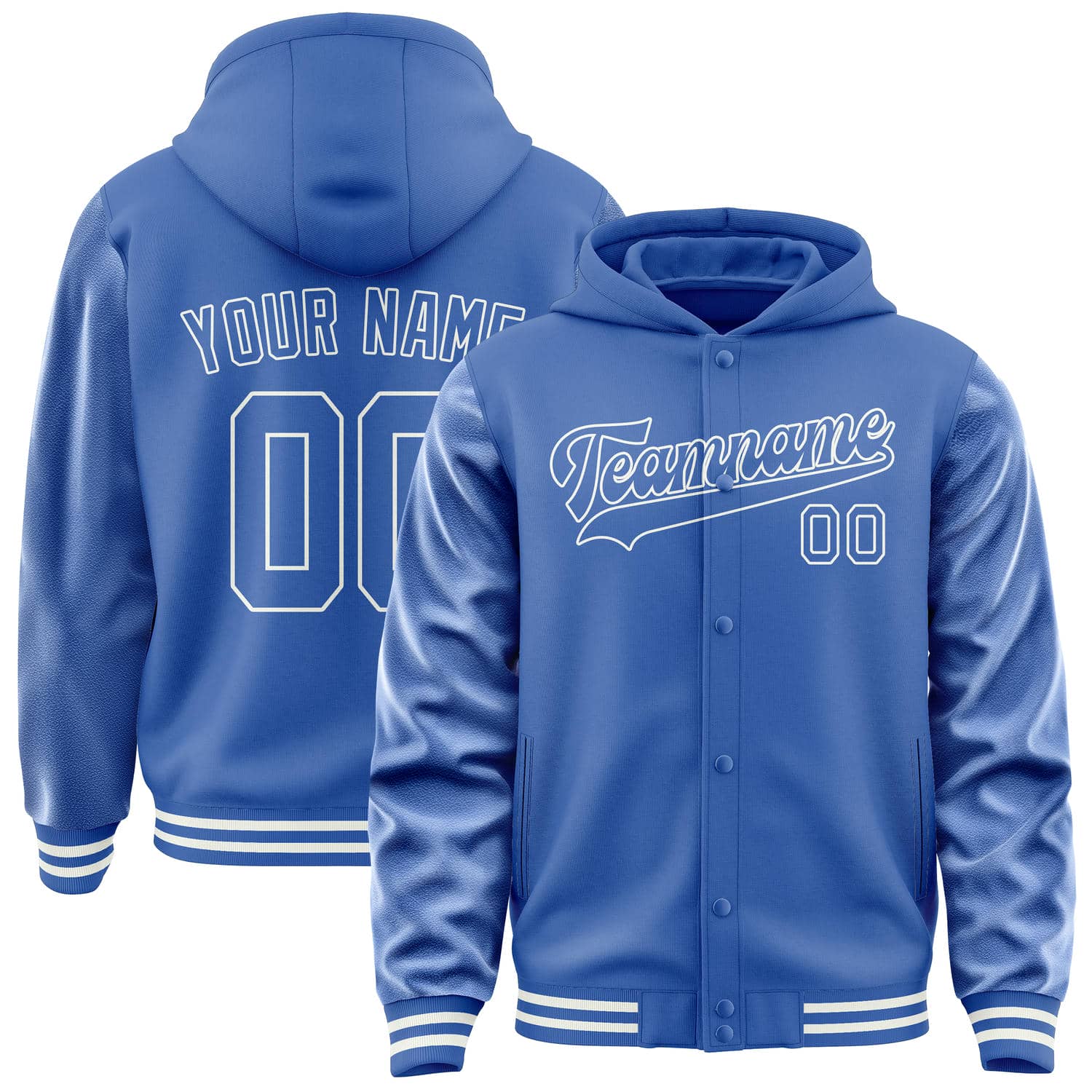 Custom Sky Blue Sky Blue Jacket
