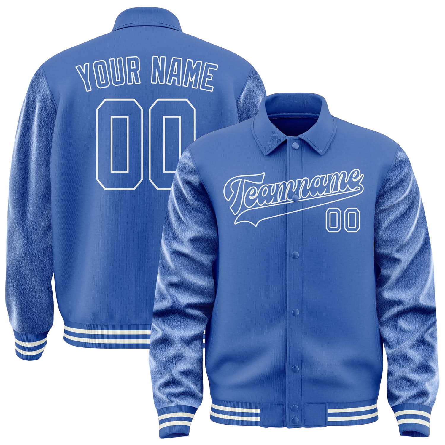 Custom Sky Blue Sky Blue Jacket