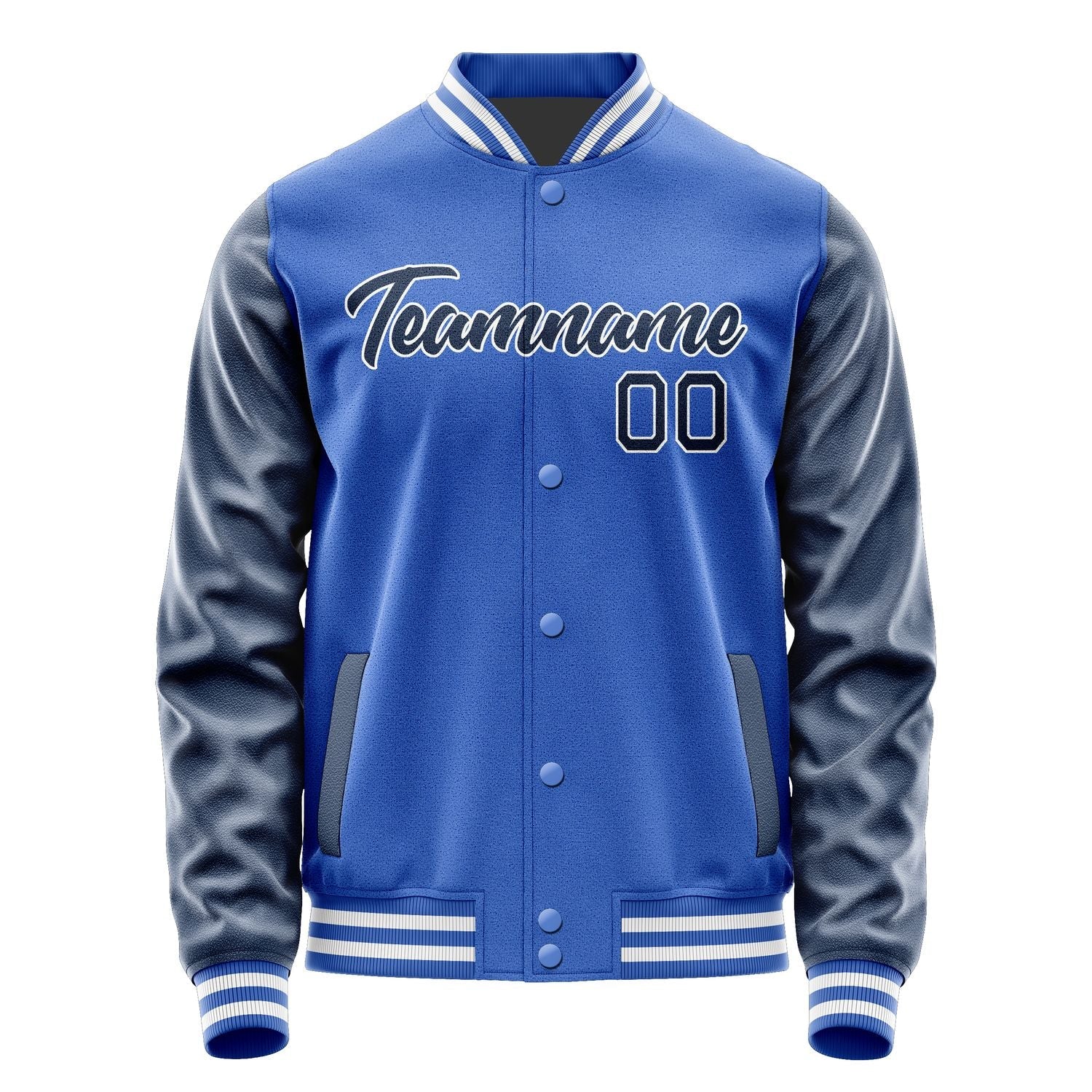 Custom Sky Blue Blue Jacket JA0909100918B21810
