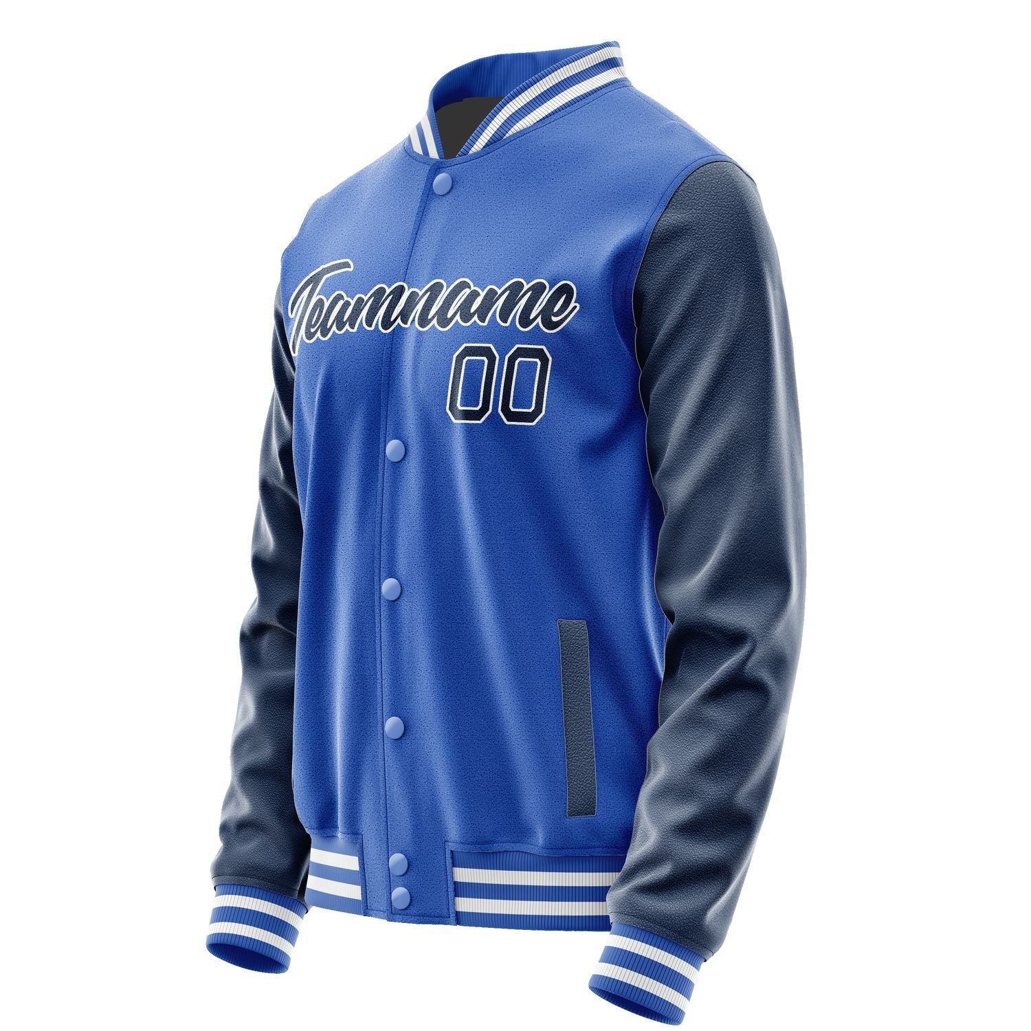 Custom Sky Blue Blue Jacket JA0909100918B21810