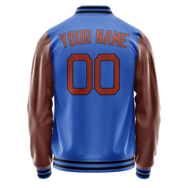Custom Sky Blue Crimson Red Jacket JA0909150920B21715
