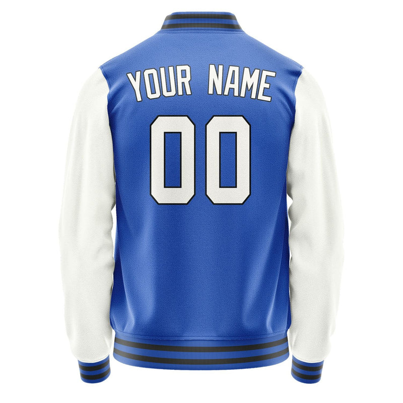 Custom Sky Blue White Jacket JA0909180920B31718