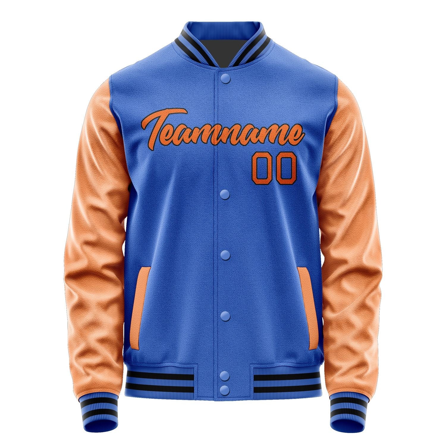 Custom Sky Blue Blue Green Jacket JA0909270920B21727