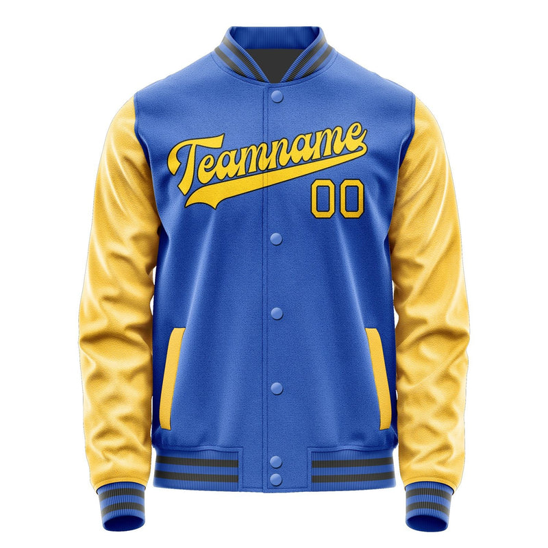 Custom Sky Blue Gold Jacket JA0909300920B31730