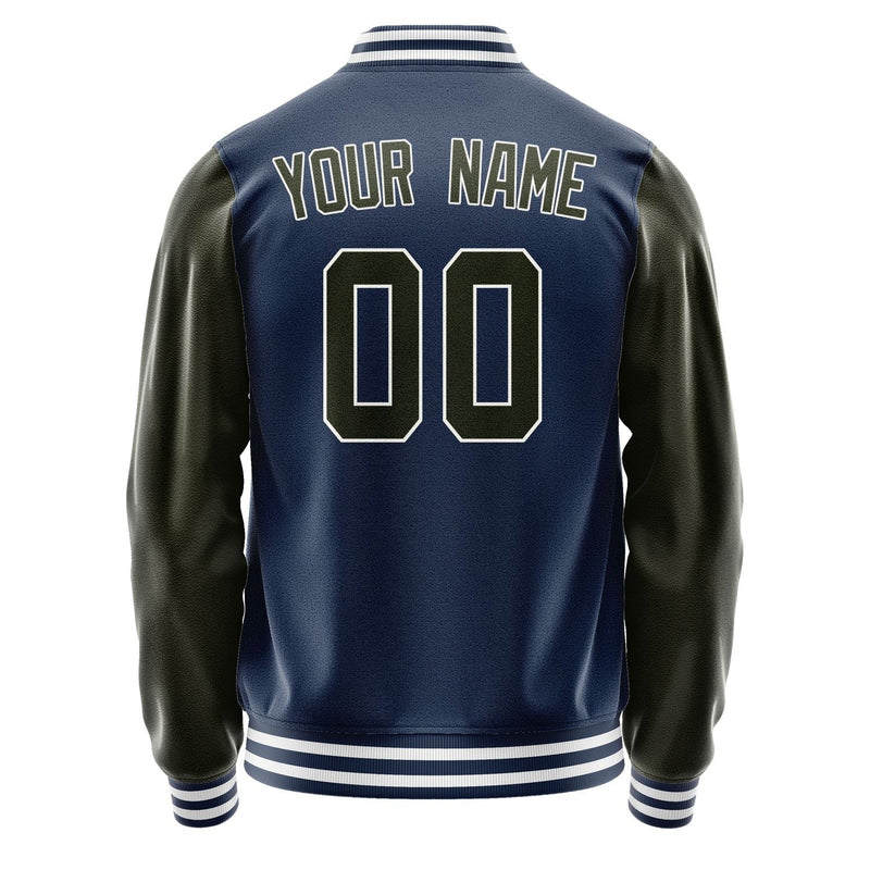 Custom Blue Olive Jacket JA1010021018B31802