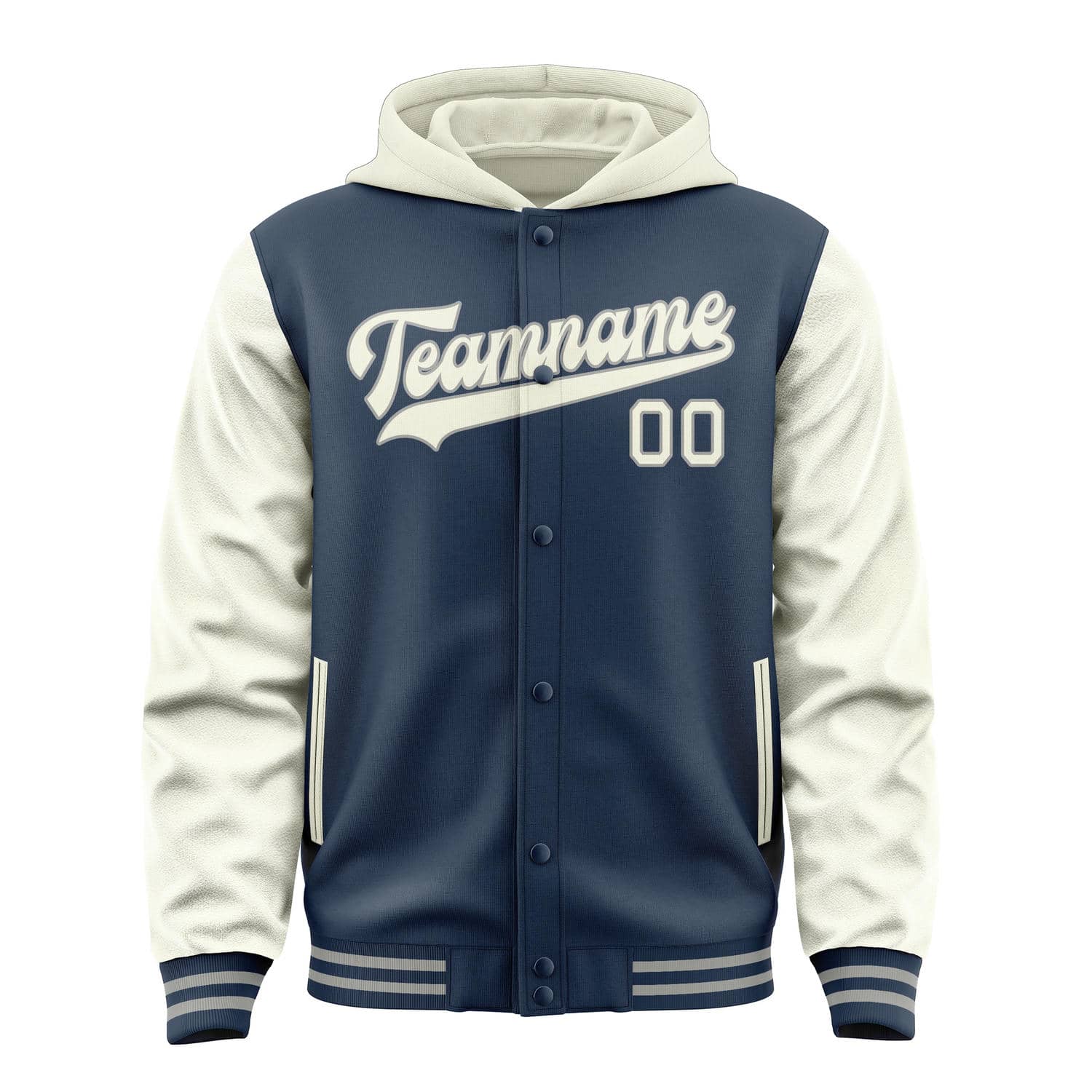 Custom Blue Cream Jacket