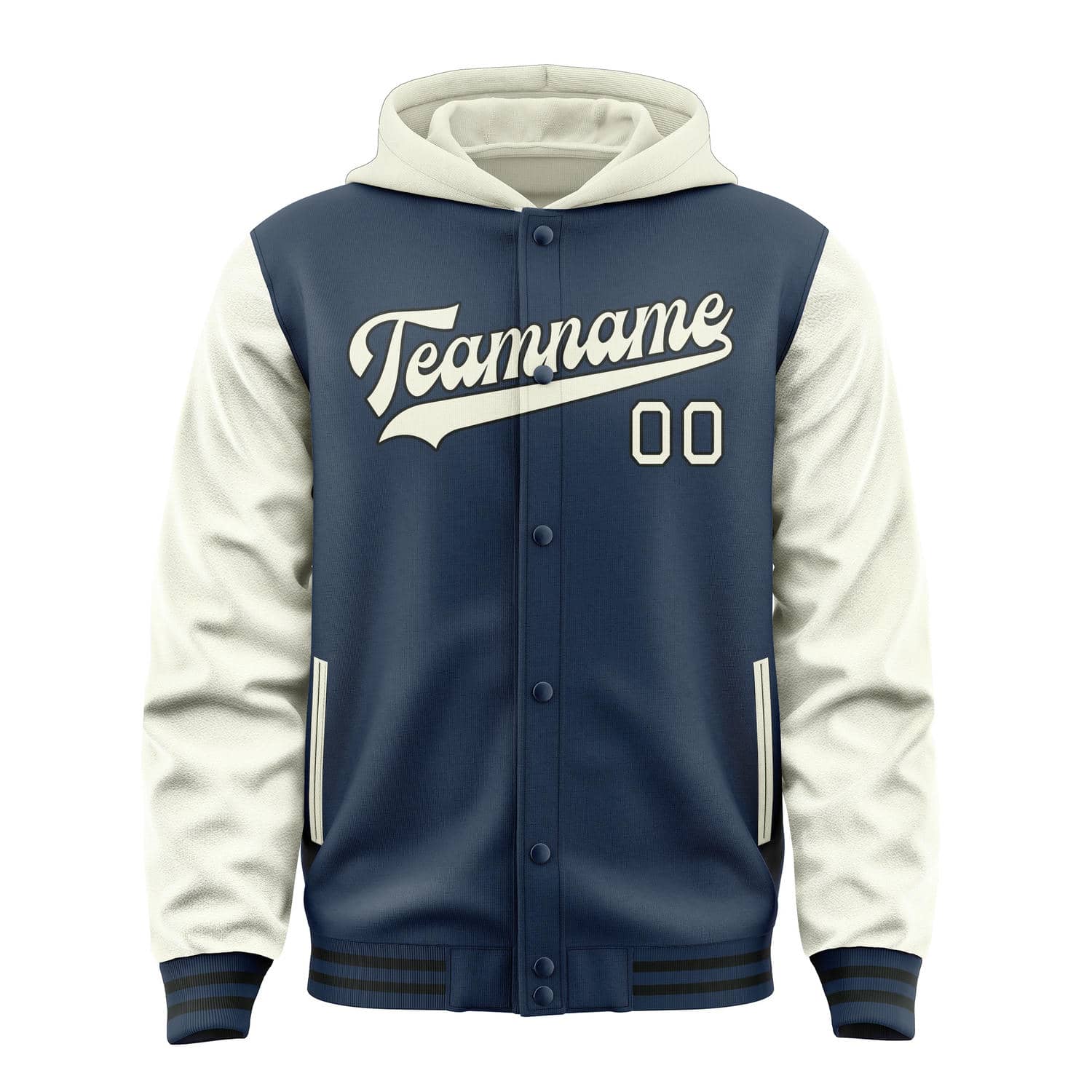 Custom Blue Cream Jacket