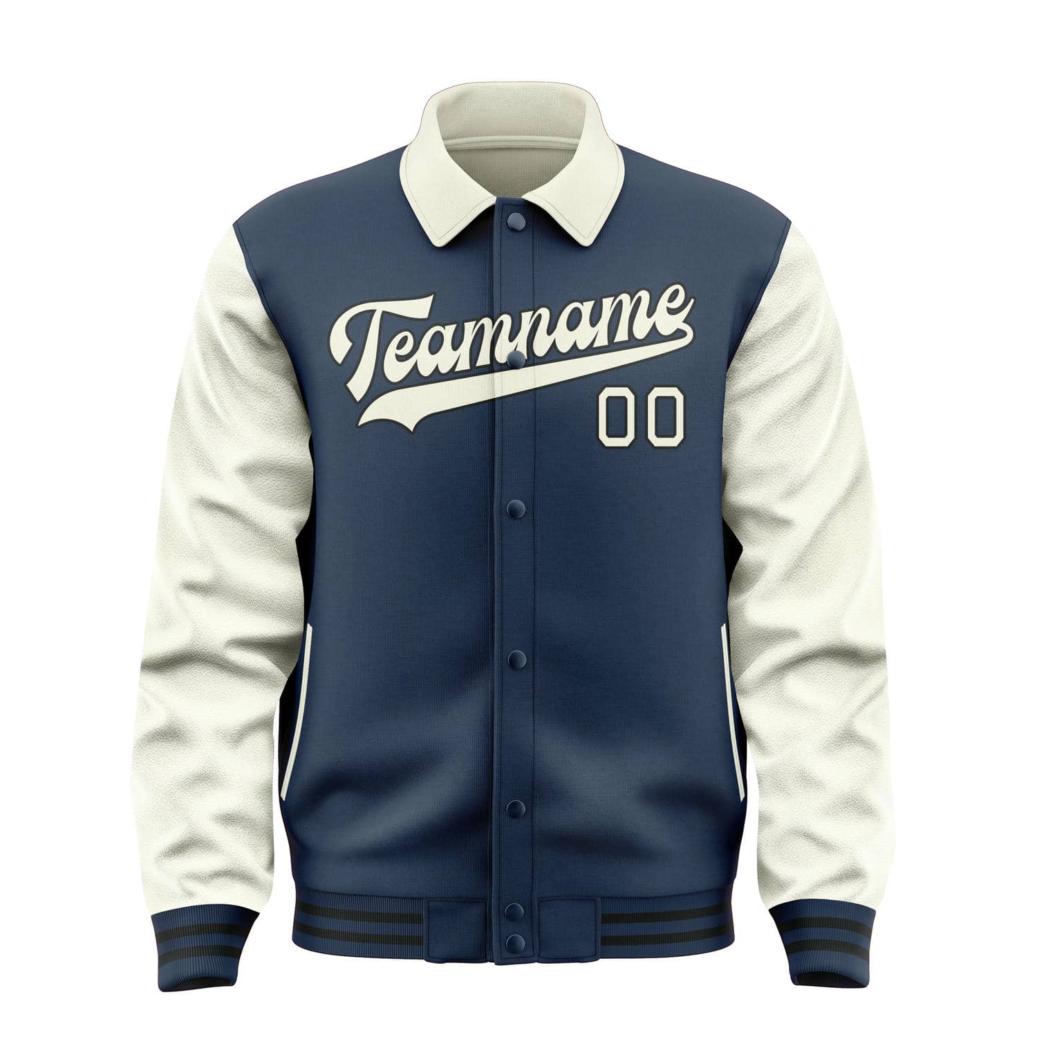 Custom Blue Cream Jacket