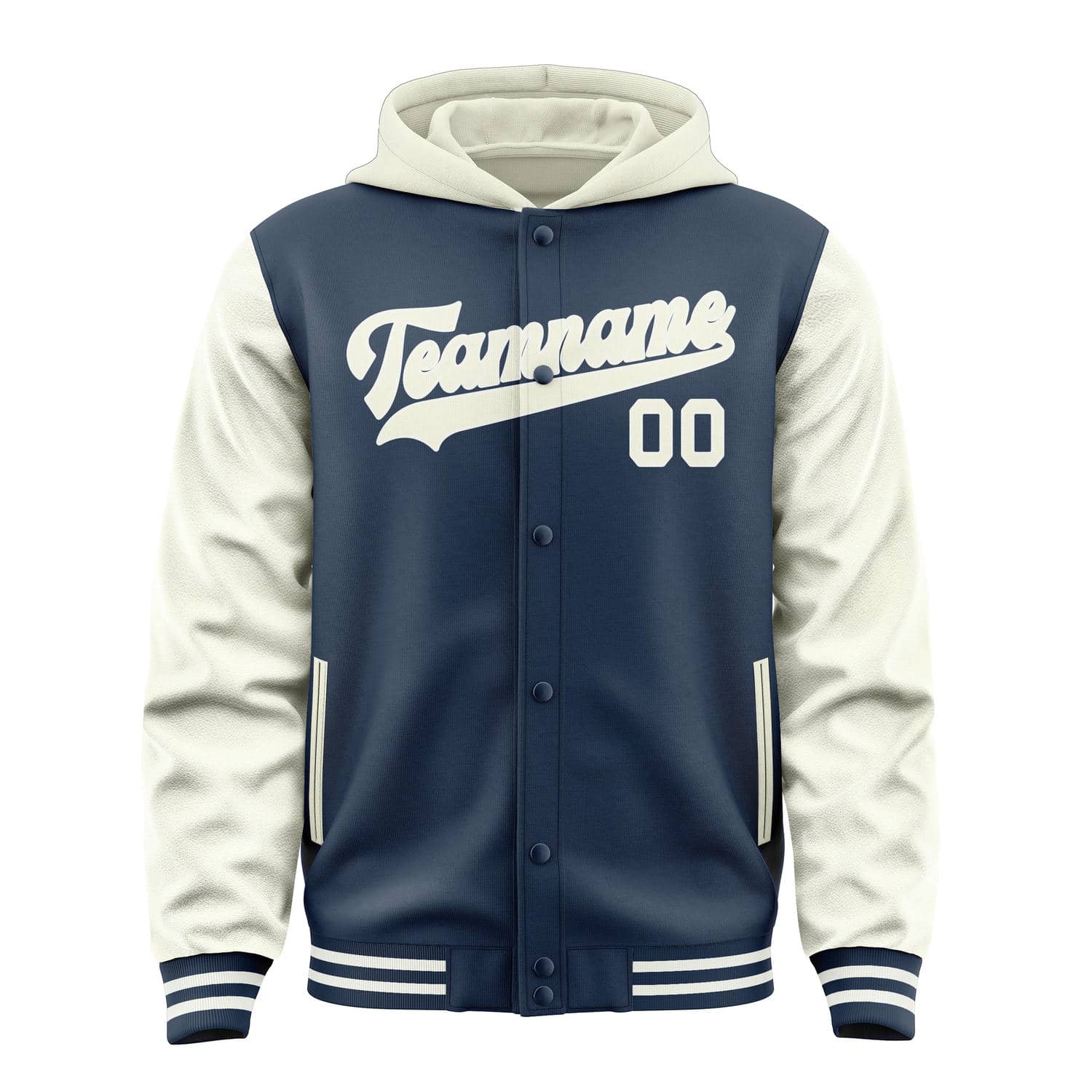 Custom Blue Cream Jacket