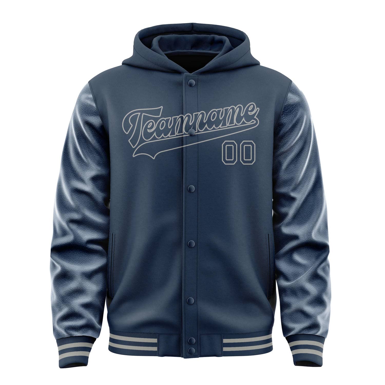 Custom Blue Blue Jacket