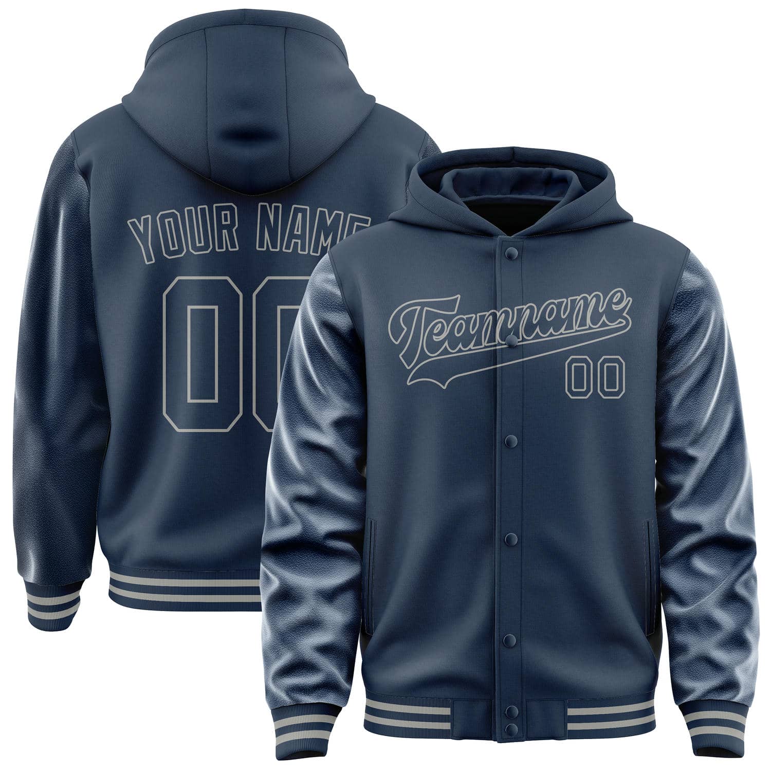 Custom Blue Blue Jacket