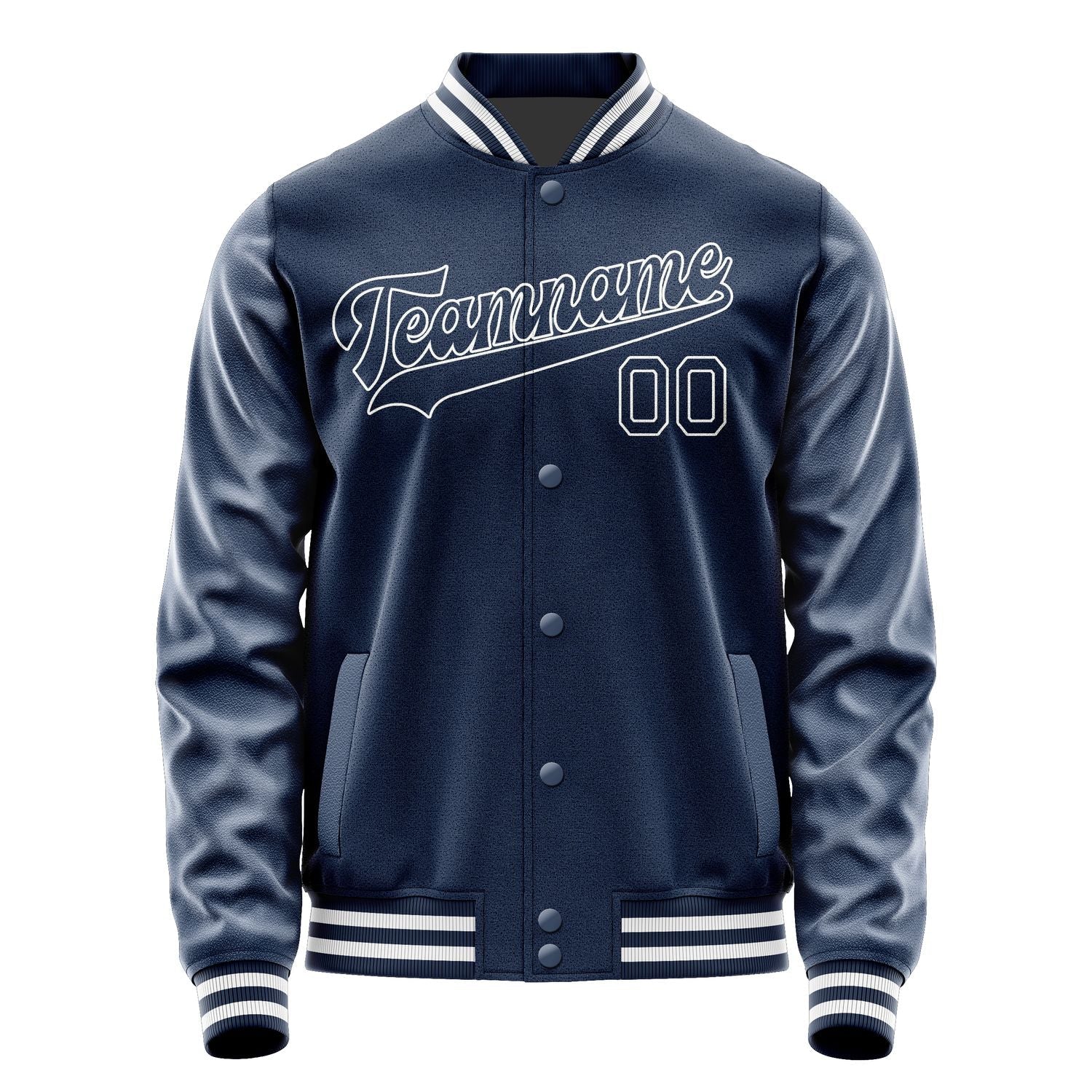 Custom Blue Blue Jacket JA1010101018B31810