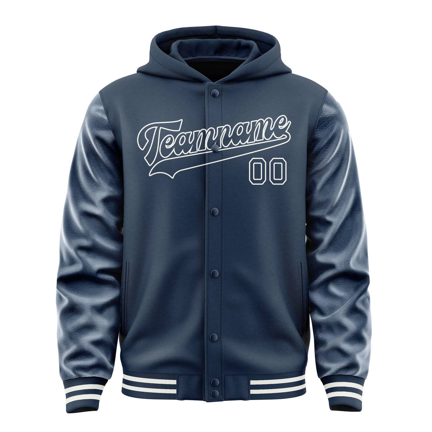 Custom Blue Blue Jacket